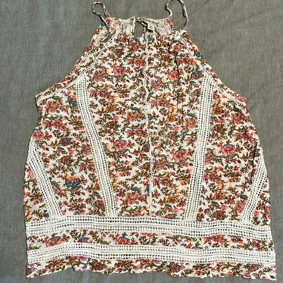 Lucky Brand Tops - Floral Halter by Lucky